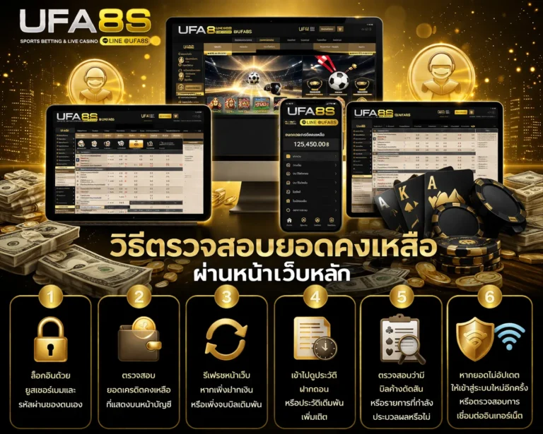 เช็กยอด UFABET